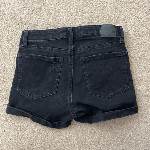 Aeropostale Black Jeans Shorts - Picture 2 of 3